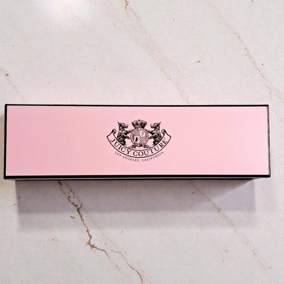 Juicy Couture Gold Pink Blue Heritage Scottie Charm Bracelet NWT - Picture 7 of 7